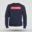 Gyanavel Men/Unisex Sweatshirt in Navy Blue Color